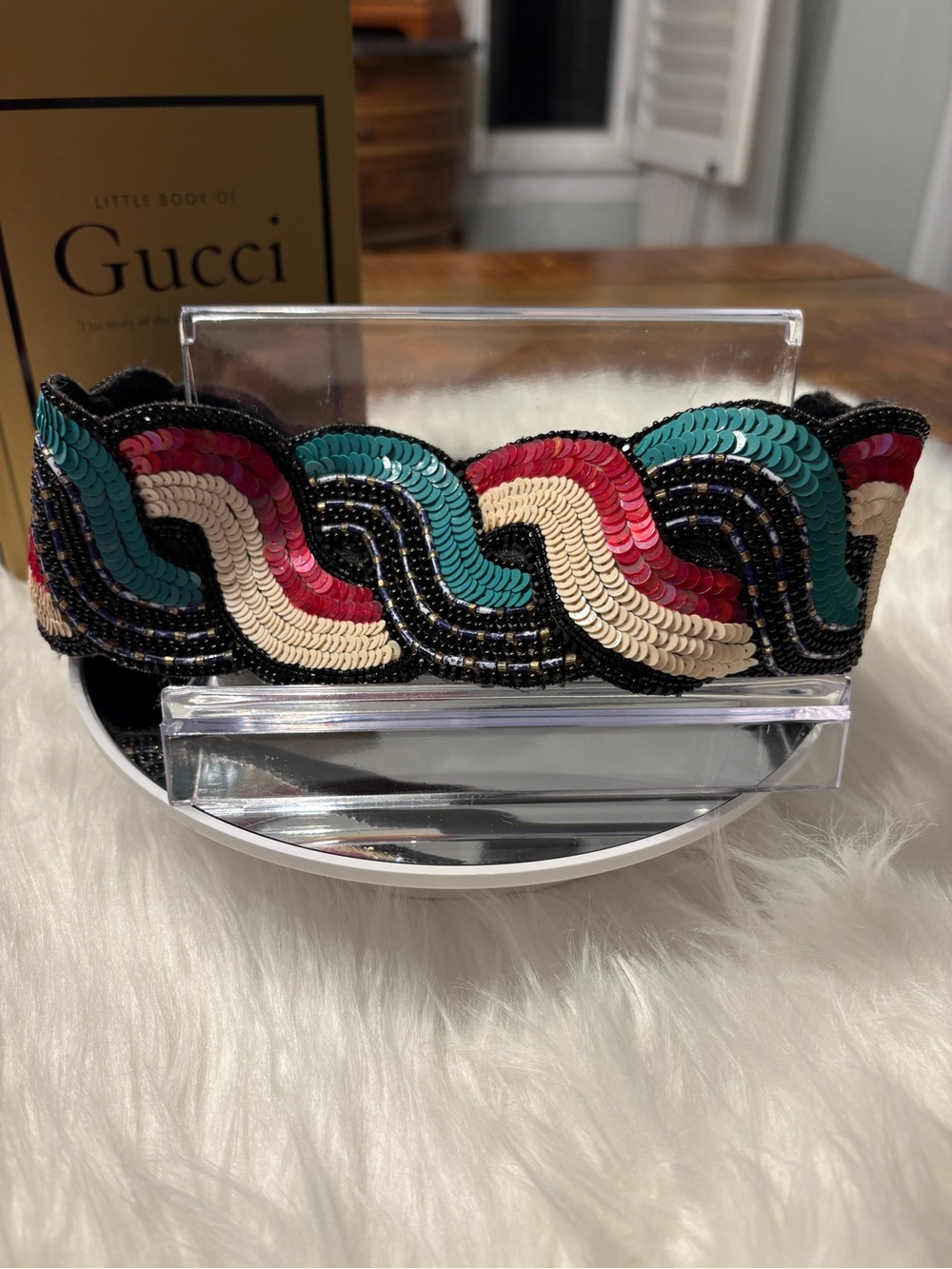 Gucci Multicolor Wave Headband